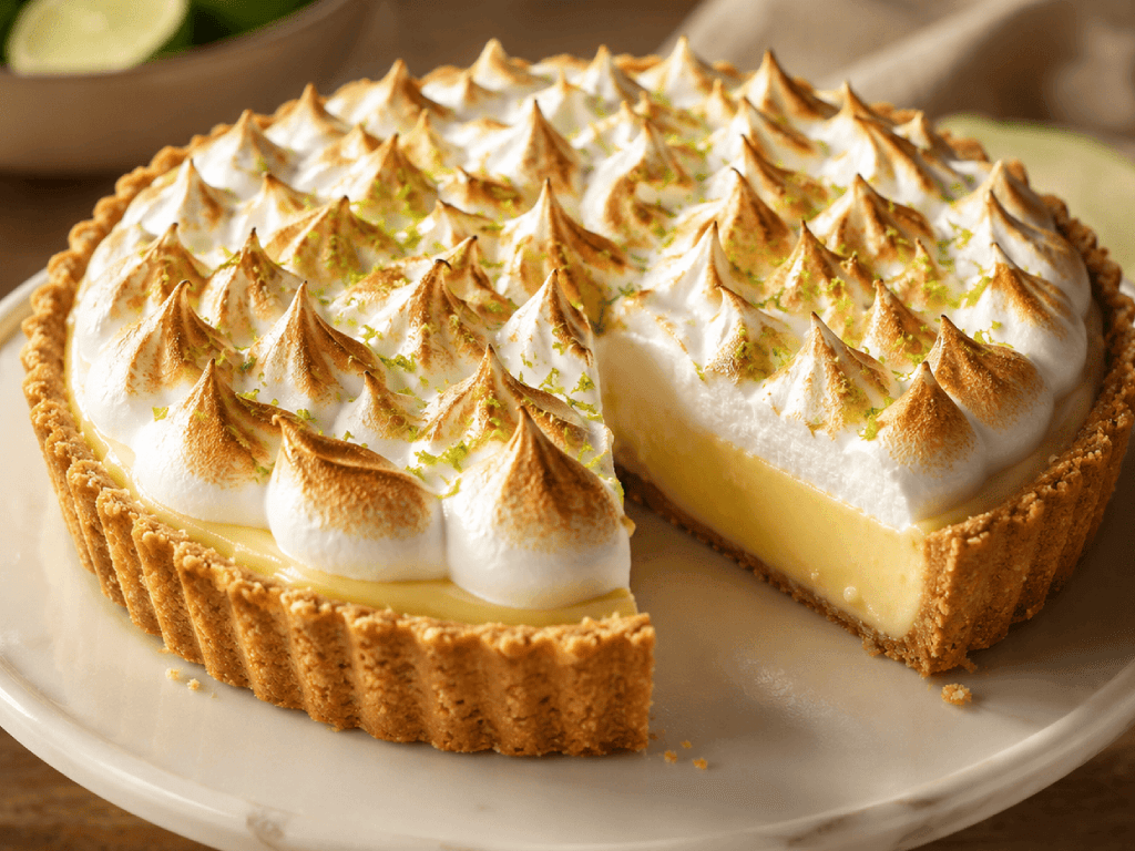 Torta de Limão Cremosa